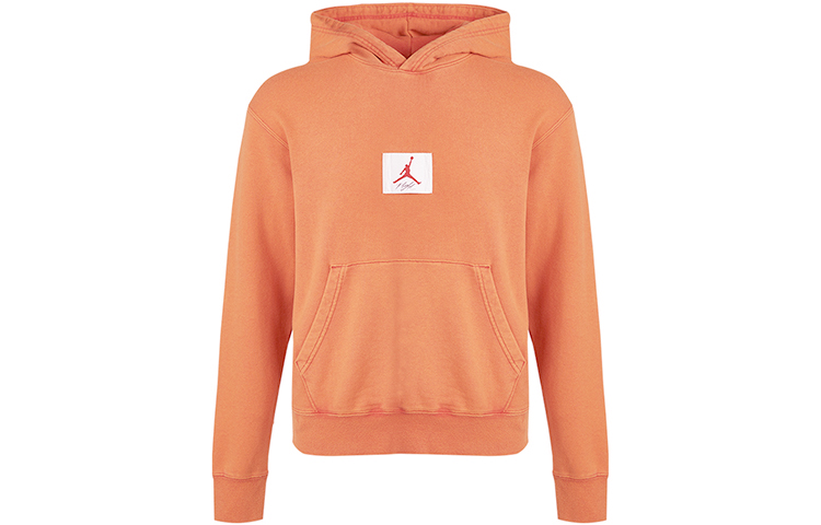 JORDAN Flight Sweatshirts Men Mars Sunrise Red