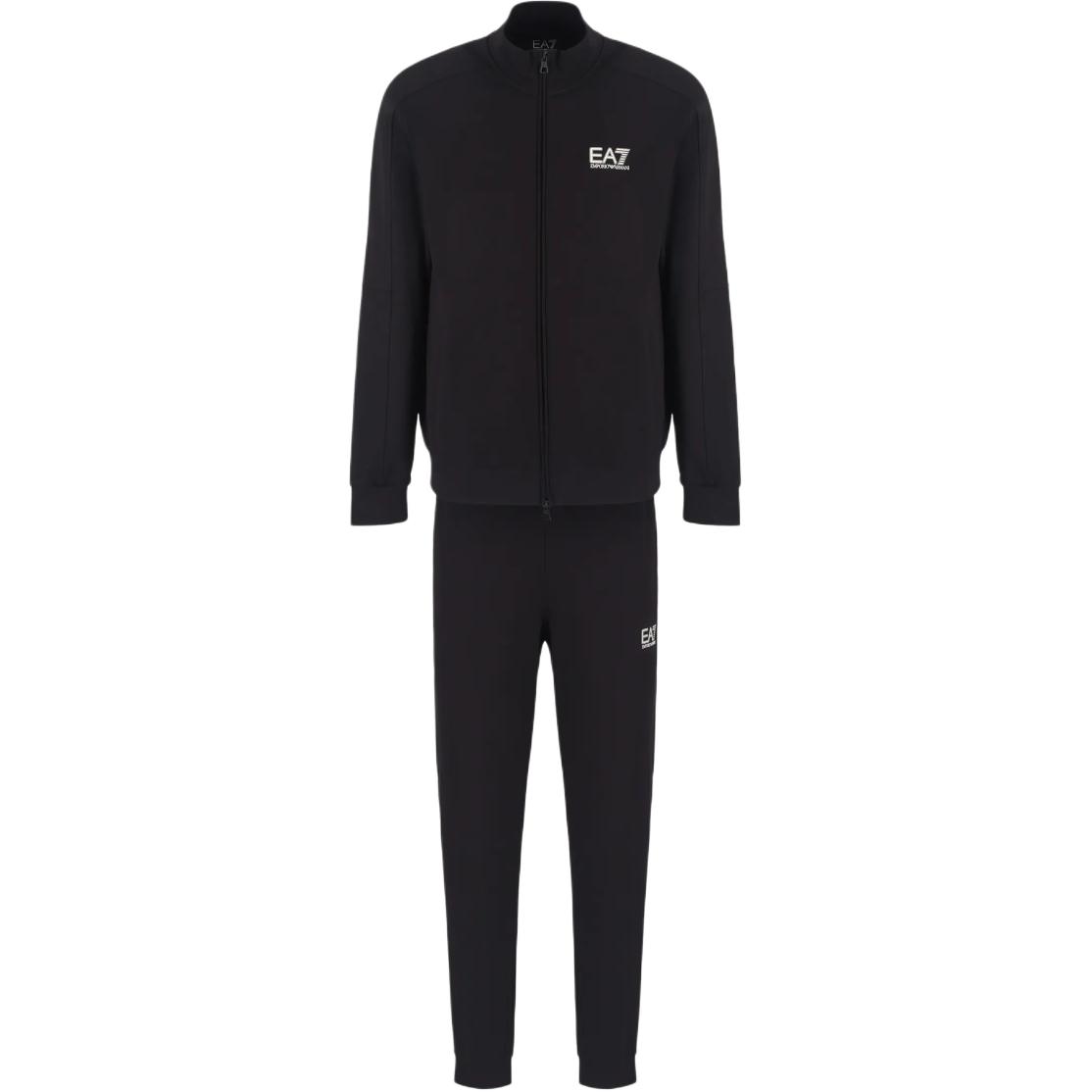 EMPORIO ARMANI Logo-print Cotton Tracksuit